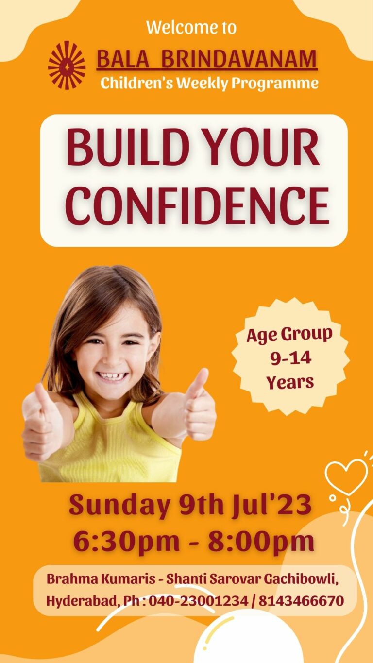 Build your confidence