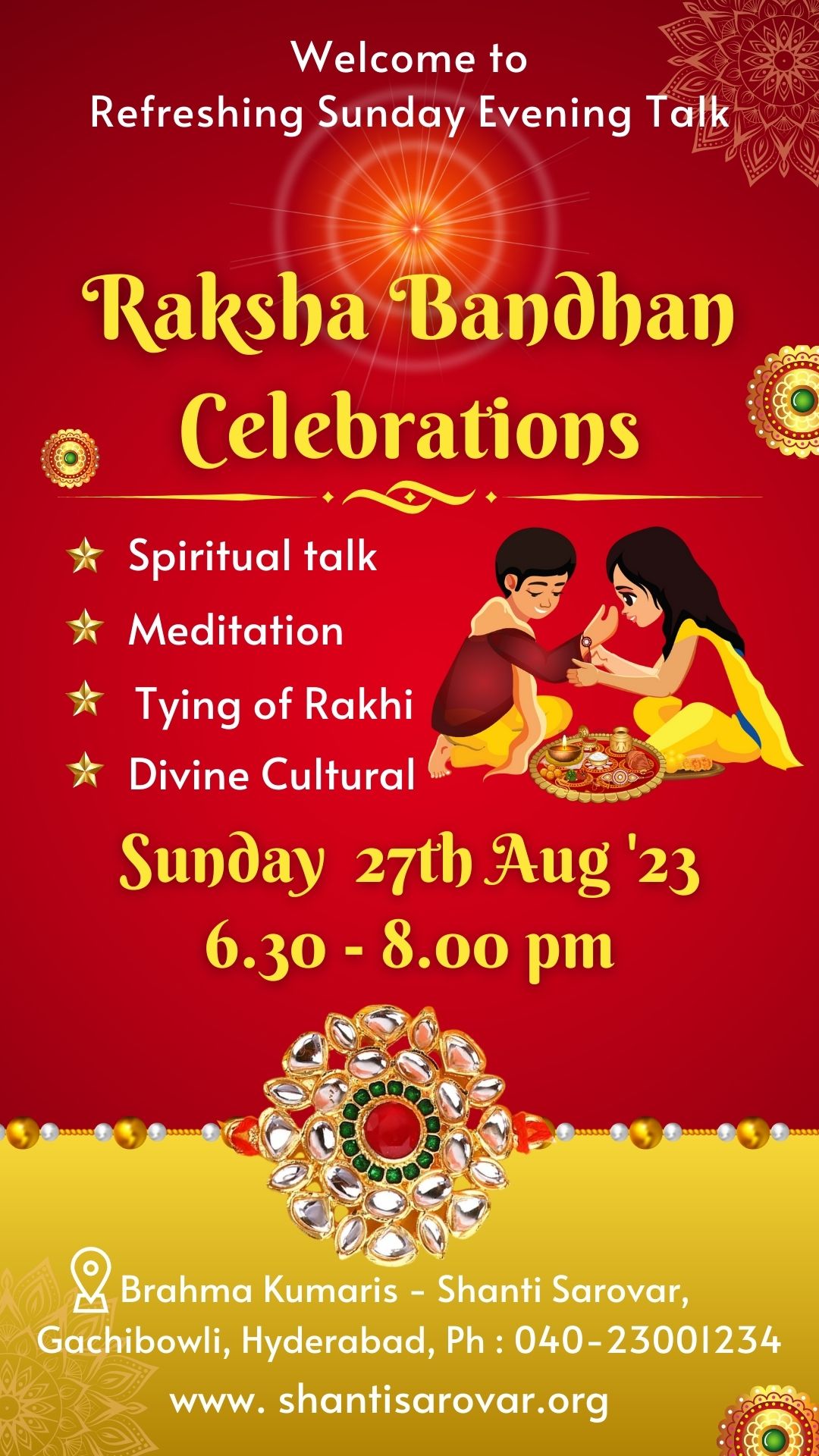 Raksha bandhan celebrations