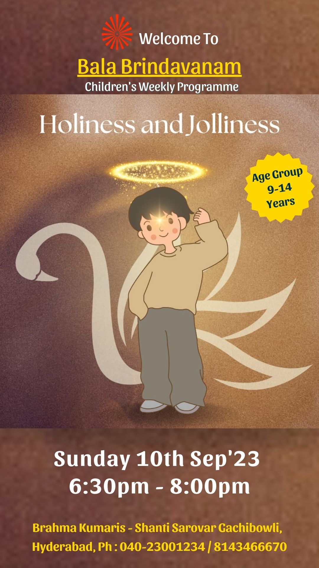 Holiness and jolliness