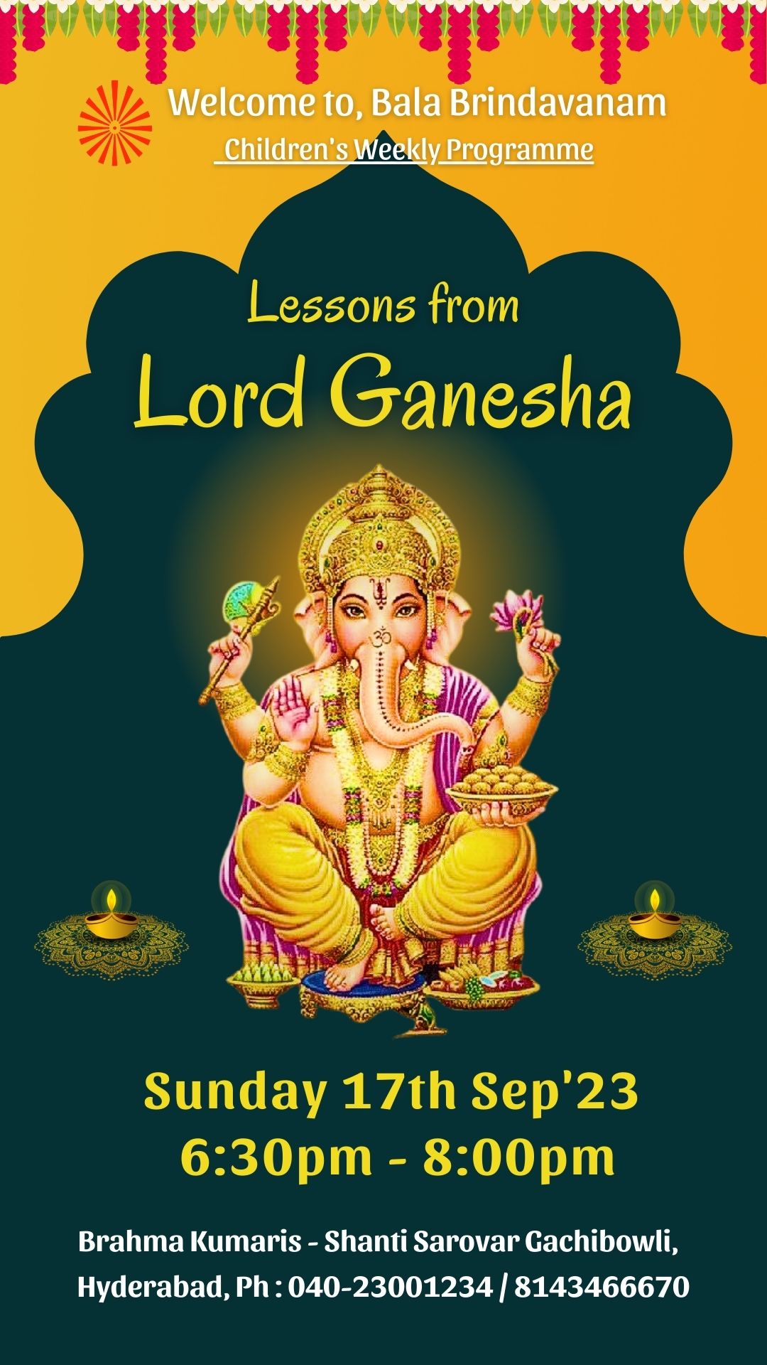 Lessons from lord ganesha