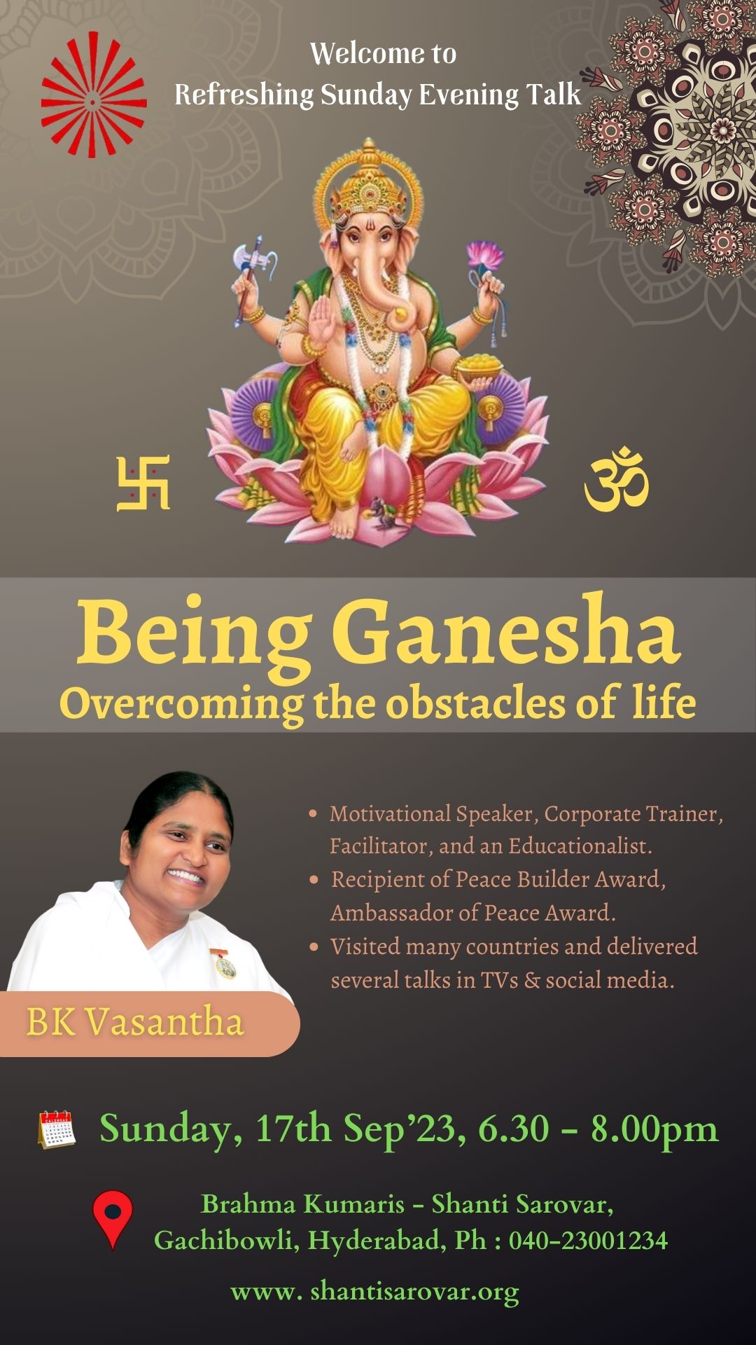Being ganesha – overcoming the obstacles of life