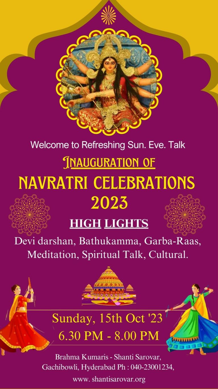 Inauguration of navratri celebrations 2023