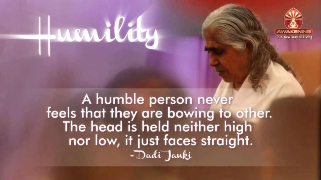 Pearls of wisdom - humility(dadi janki)