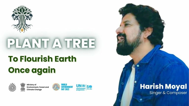 Harish moyal - plant a tree to flourish earth once again