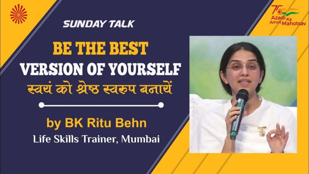 Sunday talk | be the best version of yourself