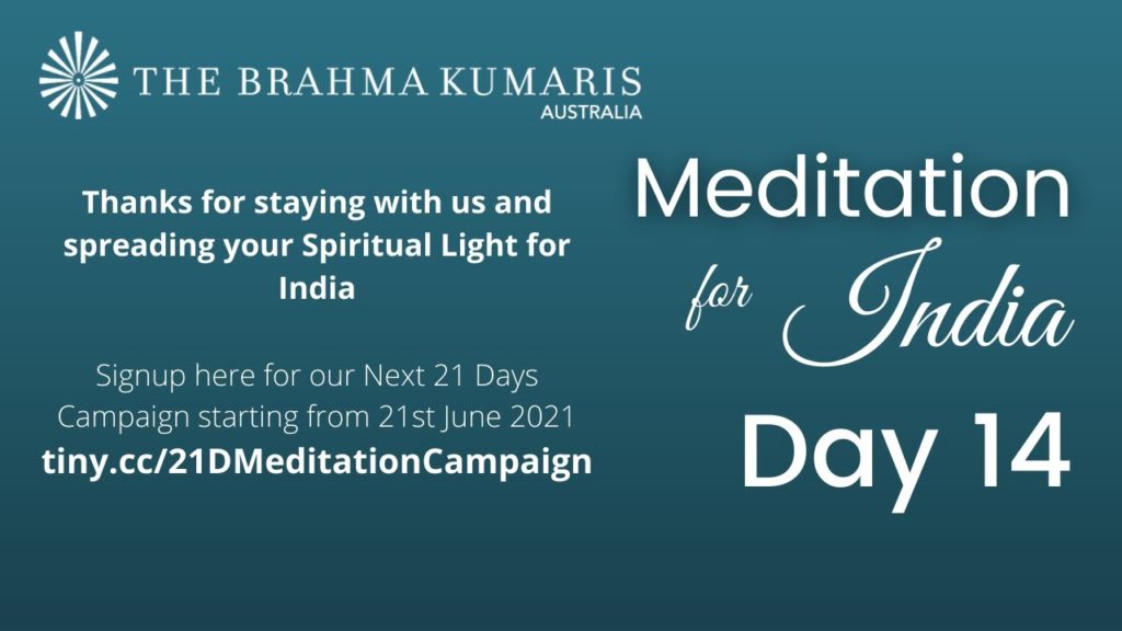 Meditation for India - Day 14