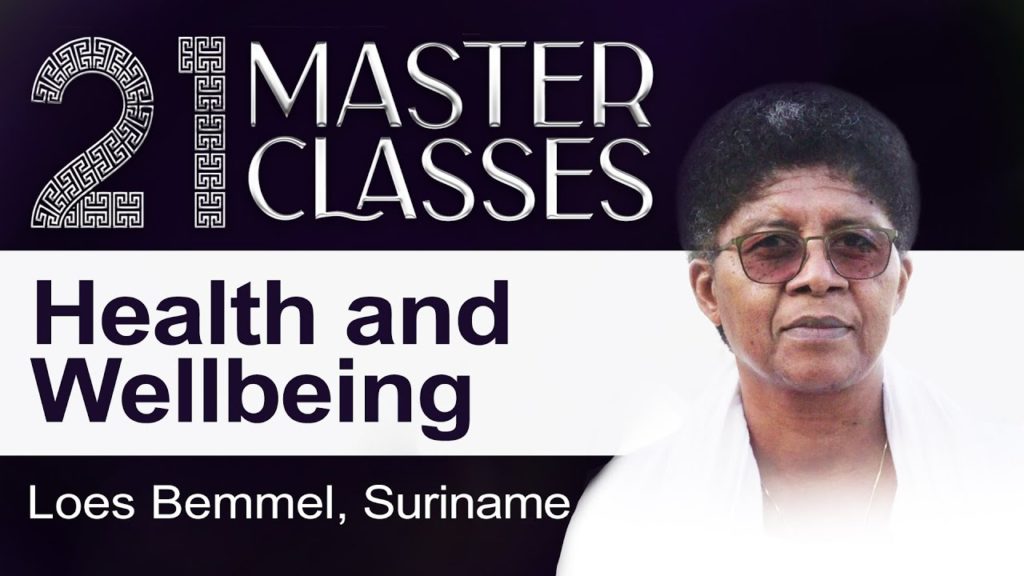 (english) master classes 3 brahma kumaris | official Loes bemmel: health and wellbeing | 21 master classes | 26 june, 4pm