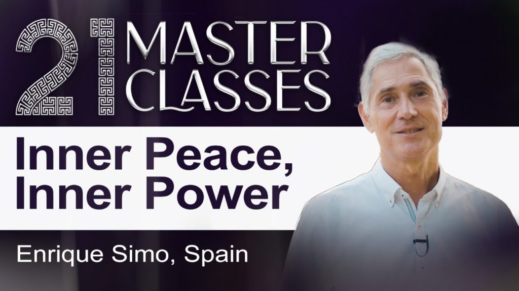 Enrique simo: inner peace, inner power | 21 master classes | 20 june, 4pm