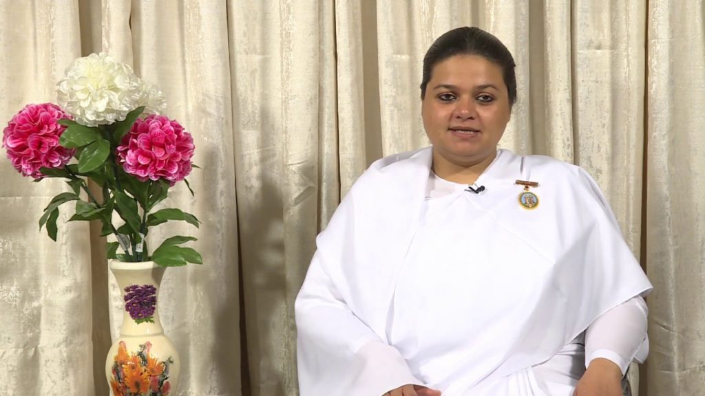 (Hindi) Meditation for Peace & Happiness 2 Self care series-Meditation for Peace & Happiness Part-2 (Respond not React) by BK Husain Behen