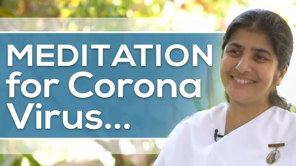 Meditation for corona virus | bk shivani