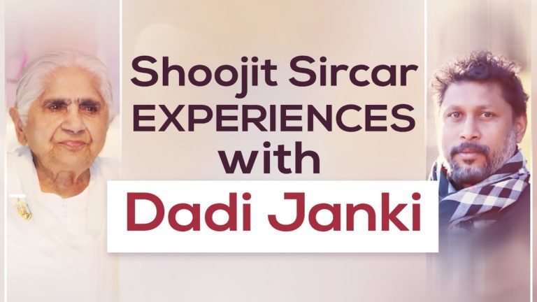 Shoojit sircar sharing experiences with dadi janki |