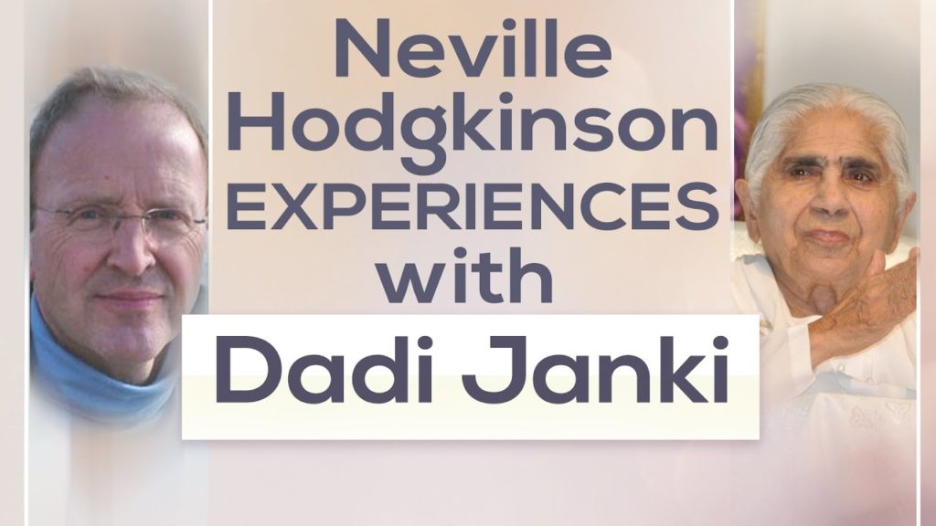 Neville hodgkinson sharing experiences with dadi janki